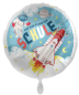 Preview: Folienballon - Auf zum Planeten Schule! - ø 43cm